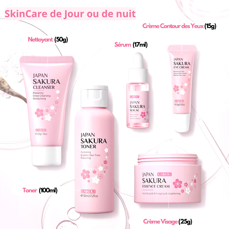 Skincare japonaise - SAKURA